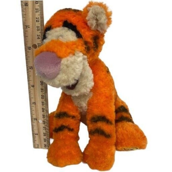 Winnie the Pooh TIGGER Disneyland Hong Kong 9" Plush Figure Stuffed Toy Animal - Picture 6 of 6